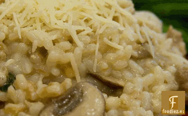 Risotto de Champiñones de Pavo