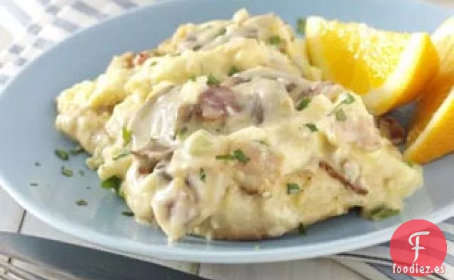 Cazuela de Huevos Todo En Uno