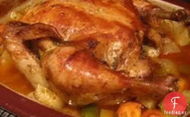 Pollo Asado con Verduras