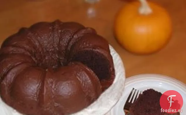Glaseado de Bundt Cake de Chocolate Fácil