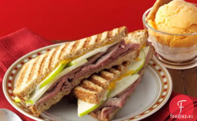 Panini de Manzana y Ternera