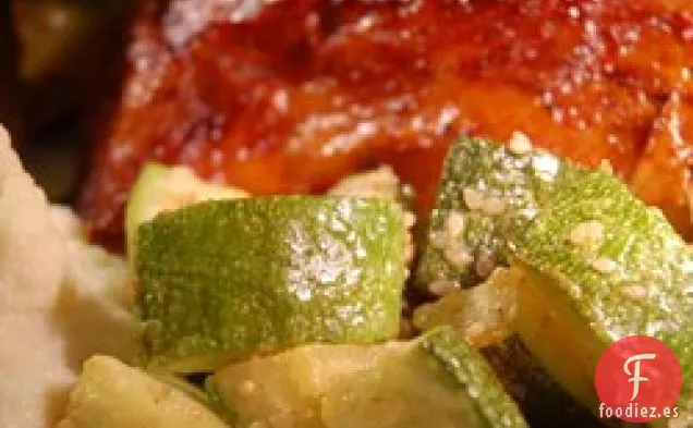 Calabacín con Sésamo y Parmesano