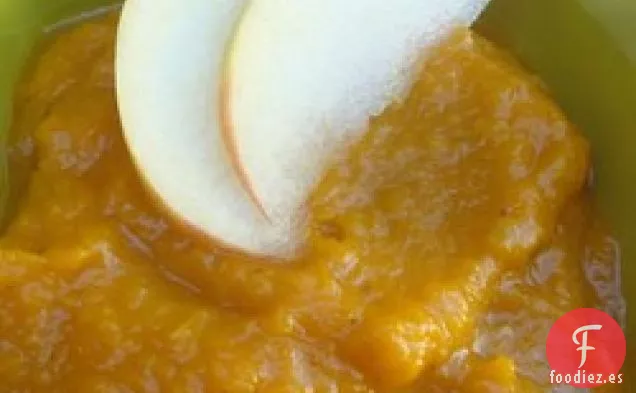 Sopa de Calabaza y Manzana de Nancy