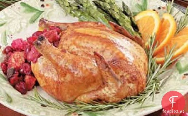 Gallinas de Cornualles con Relleno de Arándanos