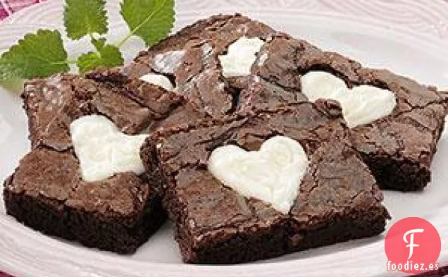 Brownies de San Valentín