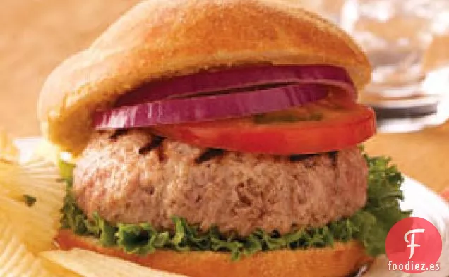 Hamburguesas de Cerdo Rellenas
