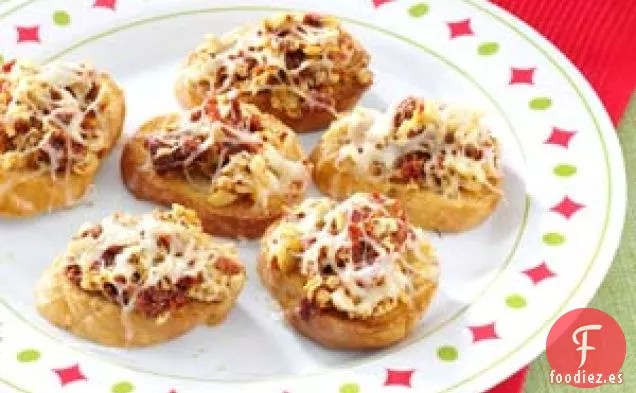 Bruschetta de Alcachofa y Tomate Secado al Sol