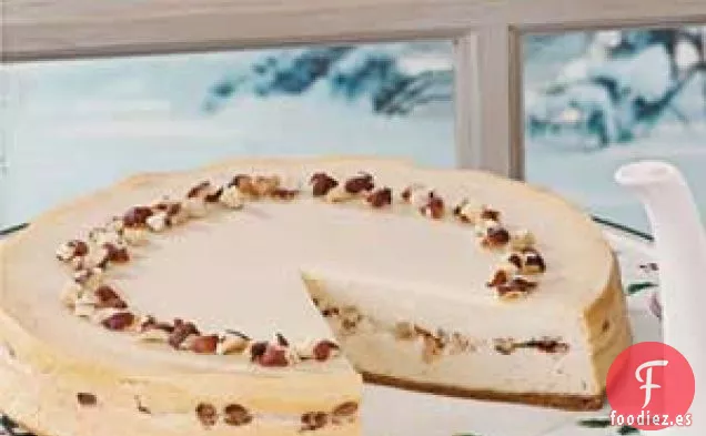 Tarta de Queso con Miel de Arce