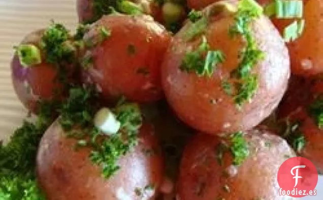 Patatas Nuevas con Salsa de Alcaparras