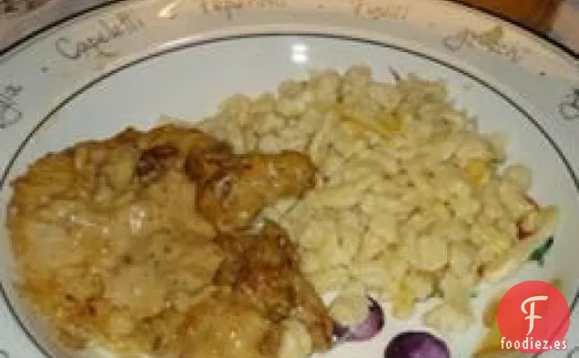 Chuletas de Cerdo con Deliciosa Salsa