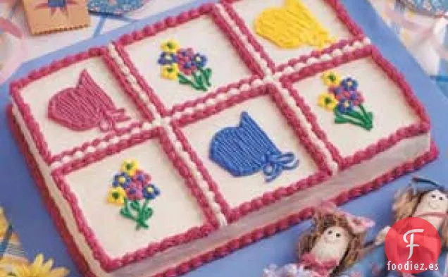 Pastel de Cumpleaños de la Pradera