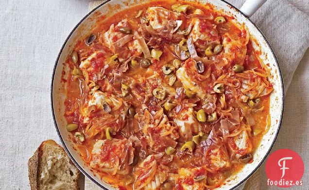 Guiso de Pescado Catalán con Mayonesa de Pimentón