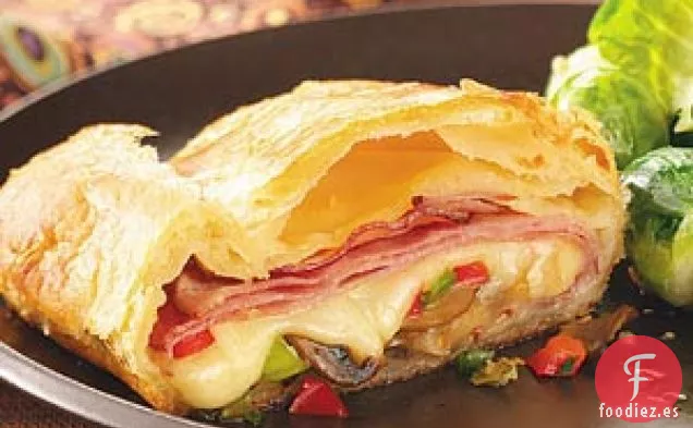 Lonchas de Jamón y Queso Calientes