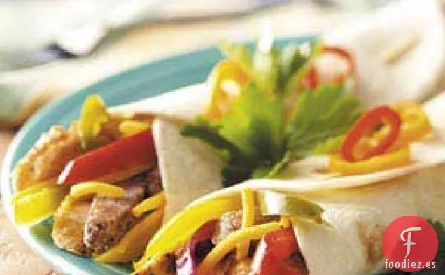 Fajitas Mixtas a la Parrilla - Almuerzo Recetas