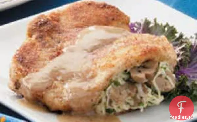 Chuletas Rellenas de Suiza