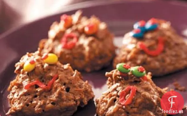 Criaturas de Macarrones con Chocolate