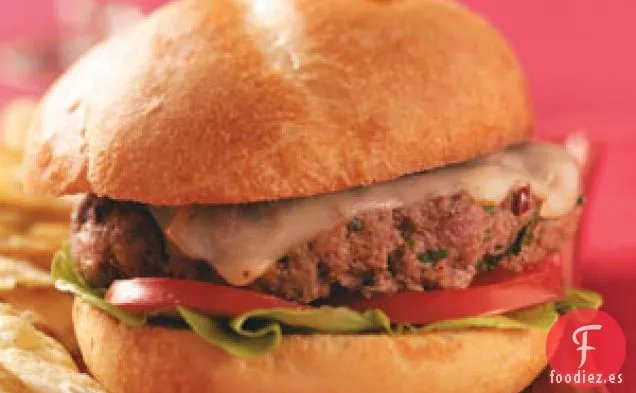 Hamburguesas con Queso Chipotle