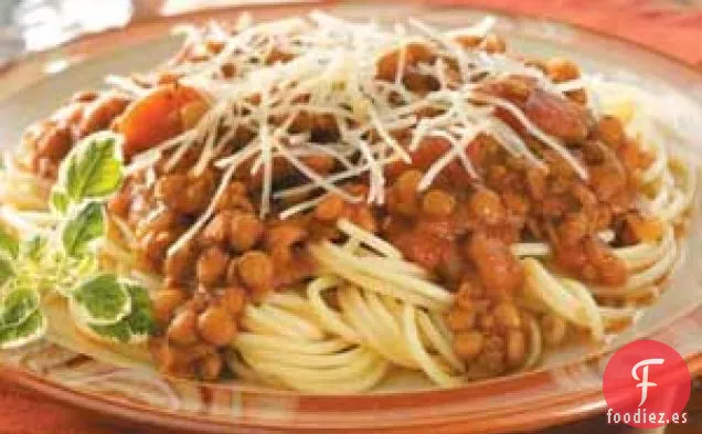Espaguetis de Lentejas Abundantes