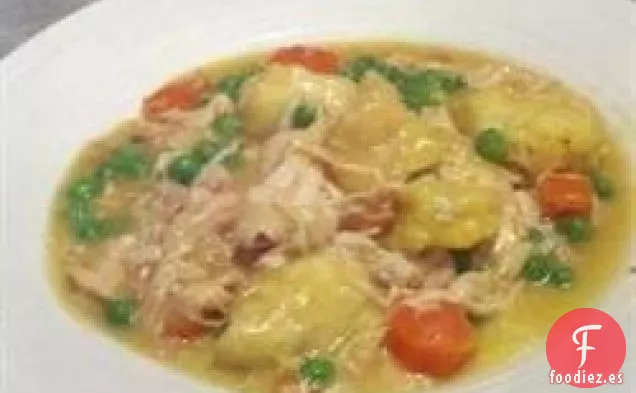 Pollo y Albóndigas de Cocción Lenta más Saludables