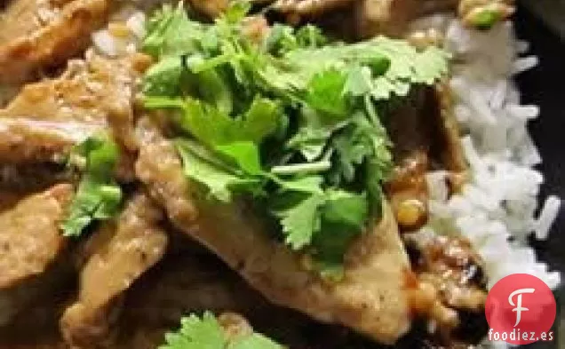 Lomo de Cerdo A La Parrilla Al Estilo Tailandés