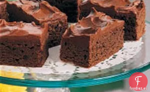 Brownies de Dulce de Azúcar Glaseado