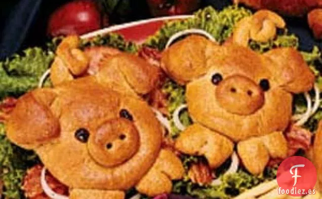 Sándwiches de Porky