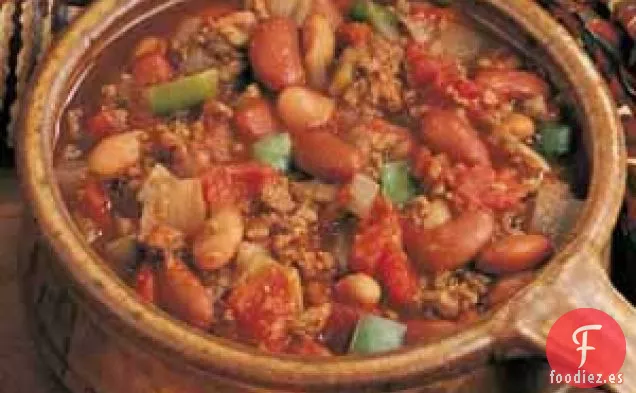 Chili con Carne de Búfalo - América Recetas