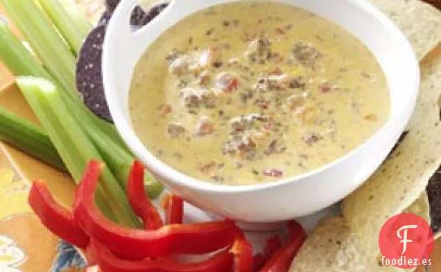 Salsa de Queso en Olla de Cocción Lenta