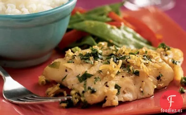 Pescado a la Pimienta Negra Dulce