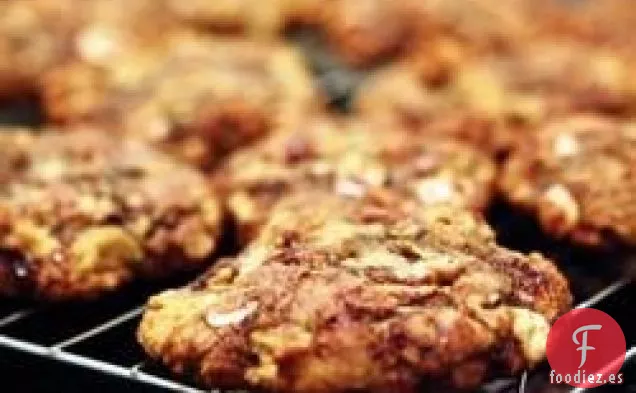 Galletas de Chocolate Blanco y Frambuesa de Macadamia