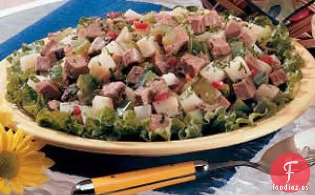 Ensalada de Ternera Asada y Patatas