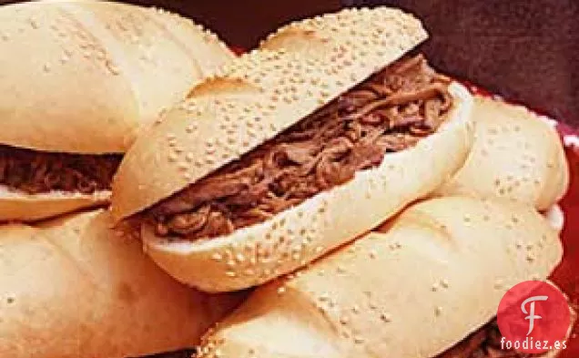 Sándwiches de Carne a la Barbacoa Snappy