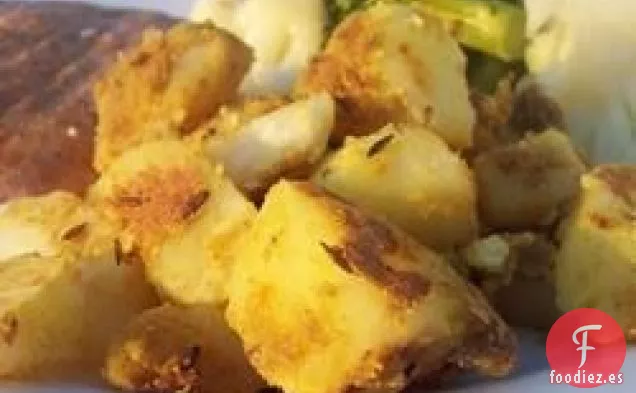 Masale Aaloo (Patatas con especias)