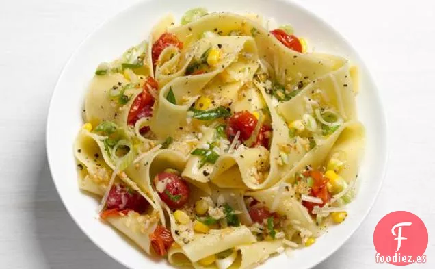 Pappardelle Con Maíz