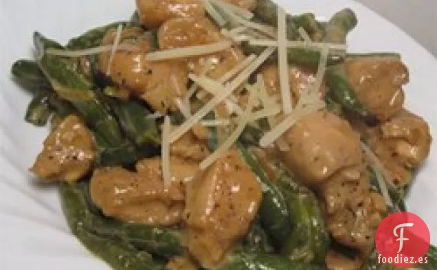 Pollo Divino con Judías Verdes