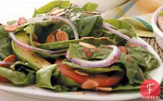 Ensalada de Espinacas y Almendras