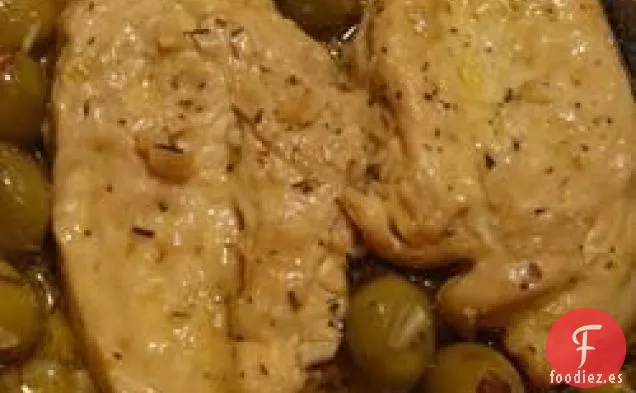 Pechugas de Pollo con Aceitunas