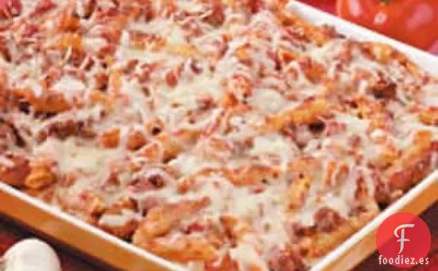 Cazuela de Salchicha de Berenjena