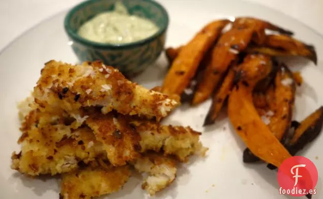 Pescado y Patatas Fritas de lujo