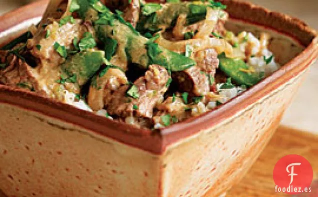 Curry de Ternera Tailandesa Picante