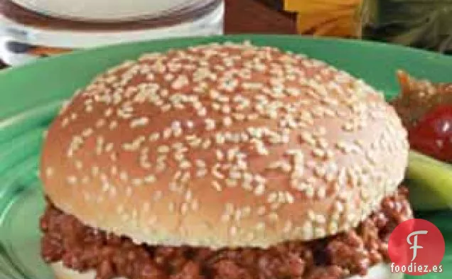 Sándwiches de Sloppy Joes