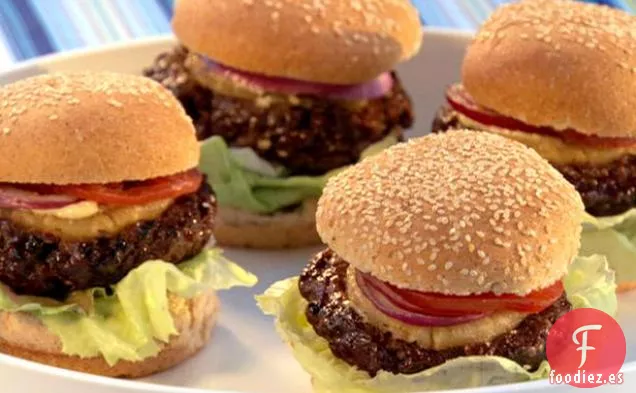 Hamburguesas Teriyaki de Piña