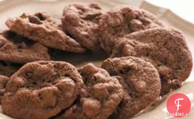 Galletas Dobles de Chocolate