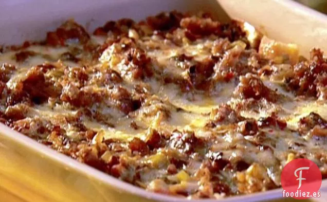 Cazuela de Chorizo y Puerro