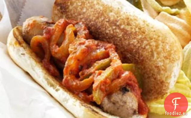 Los Mejores Sándwiches de Salchichas Italianas
