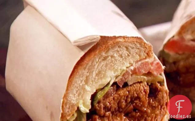 Carne Asada Descuidada Po ' Boy