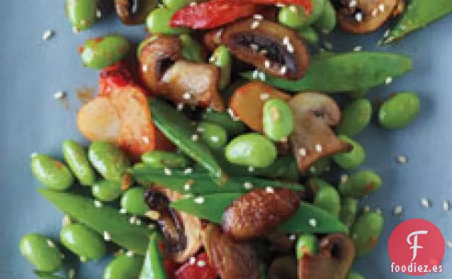 Ensalada de Edamame Caliente