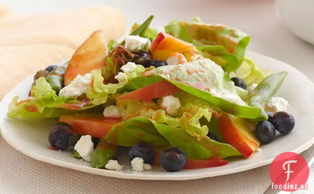 Ensalada de Duraznos y Verduras