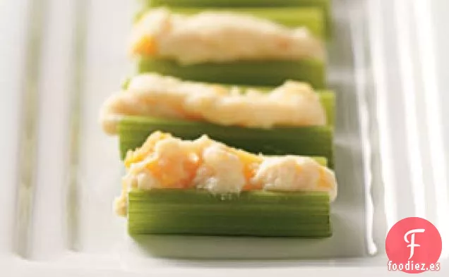 Apio Relleno de Albaricoque y Ricota