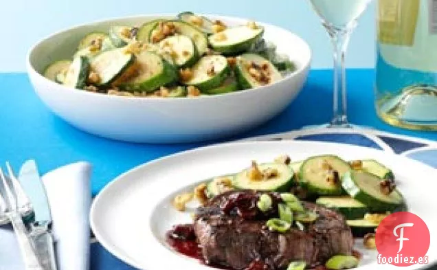 Filetes de Lomo con Salsa de Cerezas